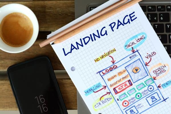Build a landing page